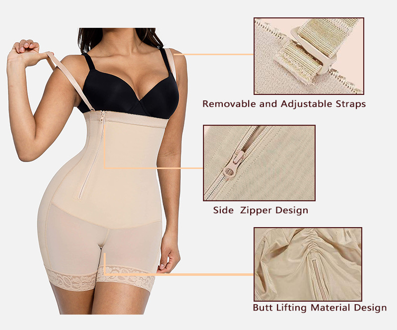 Butt Lifter Shapewear Body Shaper Bodysuit Firm Tummy Control Underwear